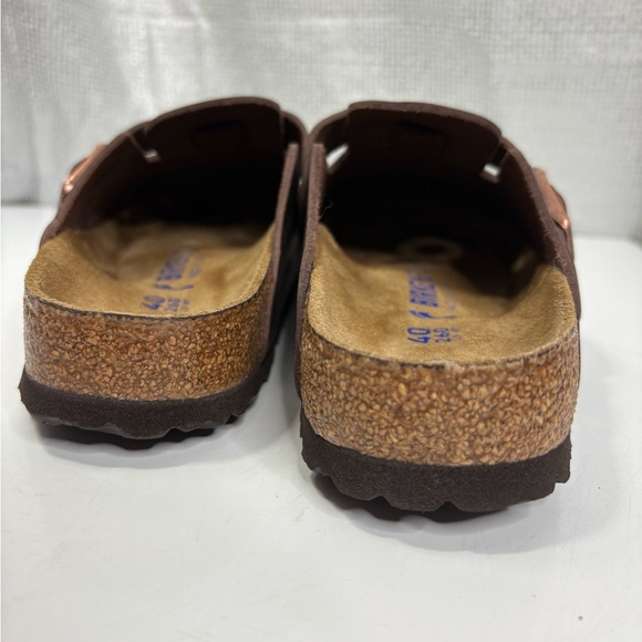 Birkenstocks Boston Oiled Leather Brown Clogs, size 40, unisex, like new - Picture 6 of 9